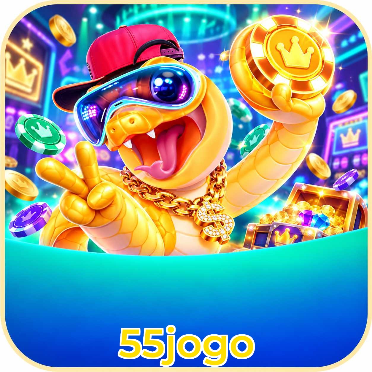 55jogo Download Speed Test Logo - Teste de Velocidade Certificado